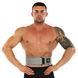 Пояс атлетический текстильный QUICK LOCKING WEIGHTLITING BELT EZOUS O-02 спинка-10см размер S-L серый O-02 фото 14