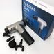 Аккумуляторный массажер Fascial Gun KH-320 портативный ручной ударный мышечный пистолет 4 насадки серый ws15677-3 фото 12