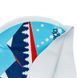 Шапочка для плавания силиконовая для взрослых SPEEDO SLOGAN PRINT 808385B956 LIGHT ADRIATIC голубой 808385B956 фото 3