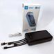 Портативное зарядное устройство на 20000mAh, Power Bank на солнечной батарее, для планшета. Цвет: черный ws93361-1-1 фото 4