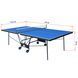 Стол для настольного тенниса GSI-Sport Indoor Gk-6 MT-0933 синий MT-0933 фото 4