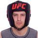 Шлем боксерский с полной защитой кожаный UFC PRO UHK-75061 L-XL черный UHK-75061 фото 6