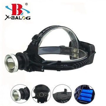 Фонарик на голову Bailong BL-8070-P50, LED налобный аккумуляторный фонарь, фонарь на голову для рыбалки ws18751 фото