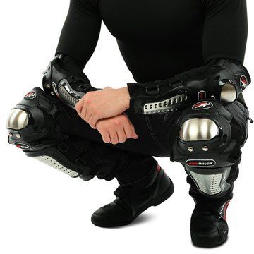 Комплект мотозахисту наколінники та налокітники SP-Sport MAD RACING HG-01 чорний HG-01 фото