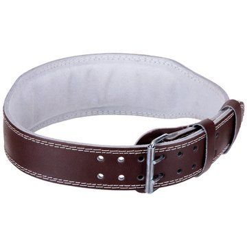 Пояс атлетический кожаный Zelart SB-165076 спинка-10см размер-XS-XXL темно-коричневый SB-165076 фото
