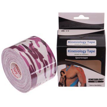 Кинезио тейп для лица и тела Kinesio tape SP-Sport BC-0474-5 размер 5смх5м цвета в ассортименте BC-0474-5 фото