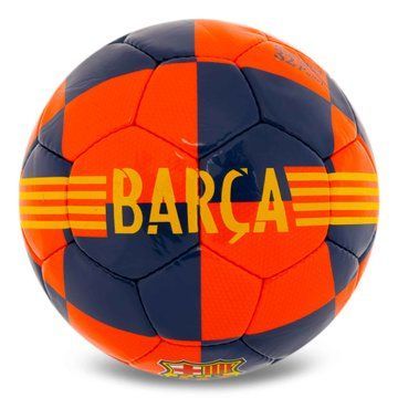 М'яч футбольний BALLONSTAR BARCELONA CRYSTAL FB-6742 №5 PU червоний-чорний FB-6742 фото