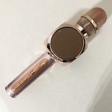 Беспроводной Bluetooth Микрофон для Караоке Микрофон DM Karaoke Y 68 + BT. Цвет: розовый ws71741 фото