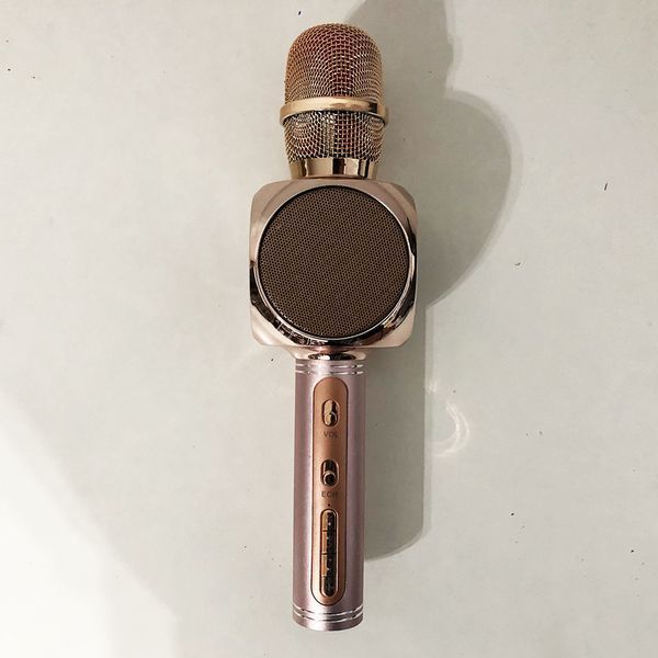 Беспроводной Bluetooth Микрофон для Караоке Микрофон DM Karaoke Y 68 + BT. Цвет: розовый ws71741 фото