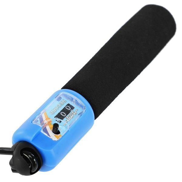 Скакалка с электронным счетчиком SP-Sport FI-2512 2,8м черный-синий FI-2512 фото