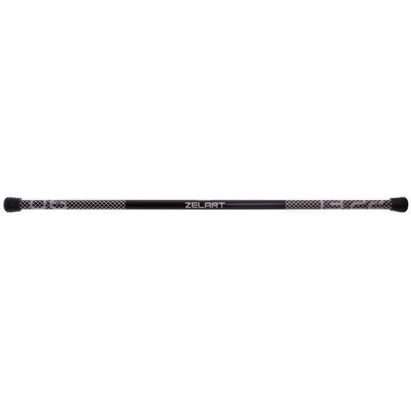Бодибар Body Bar Zelart FI-2611-6 вес 6кг черный-серый FI-2611-6 фото