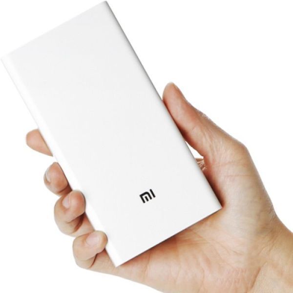 Портативний зарядний пристрій power bank павербанк 16000/6000 MI M5. Колір: білий ws63932-1 фото