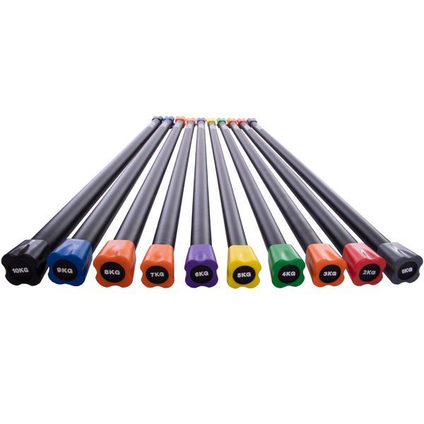 Бодибар Body Bar Zelart FI-1251-2 вес 2кг черный-красный FI-1251-2 фото