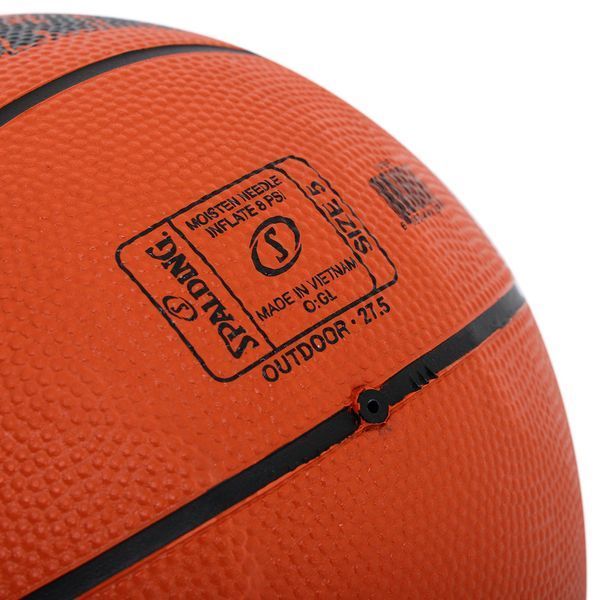 Мяч баскетбольный резиновый SPALDING SLAM DUNK 84584Z №5 оранжевый 84584Z фото