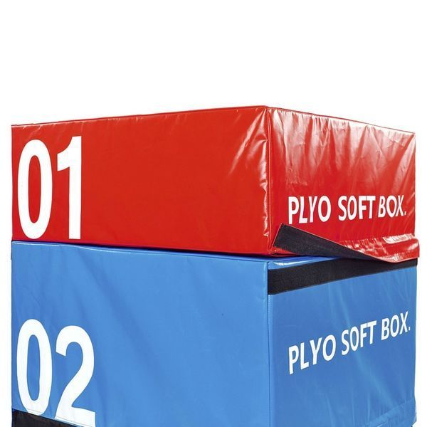Бокс плиометрический тумба для кроссфита Плиобокс Soft plyometric box Zelart FI-5334-1 1шт 30см красный FI-5334-1 фото