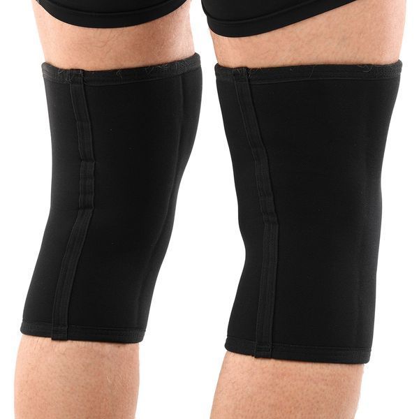 Наколенники для приседа и пауэрлфтинга 2штуки SQUAT KNEECAP EZOUS A-01 S-XL черный L A-01 фото