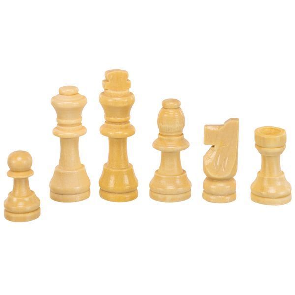 Шахматные фигуры пластиковые запасные без игрового поля SP-Sport IG-3103-PLAST-SHAHM размер пешки 2,6 см король 5,4 см IG-3103-PLAST-SH фото