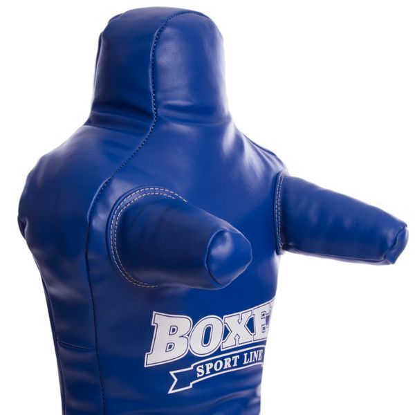 Манекен борцовский тренировочный Силуэт одноногий Кожа BOXER 1020-01 цвета в ассортименте 1020-01 фото