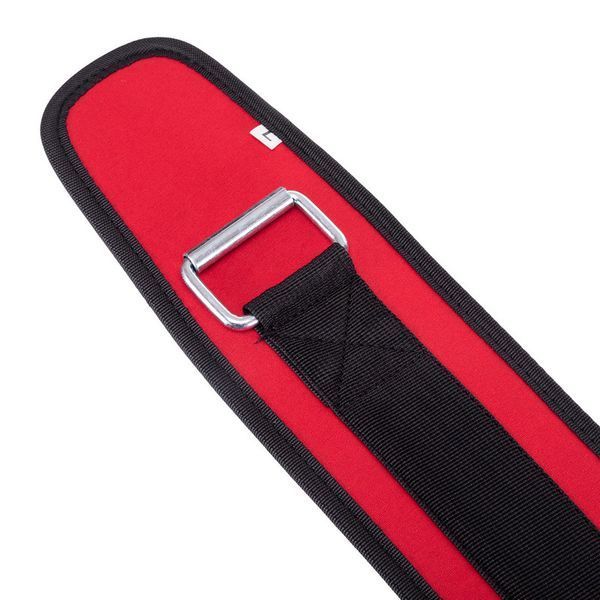 Пояс атлетический текстильный Zelart SB-165472 спинка-10см размер-XS-XXL красный SB-165472 фото