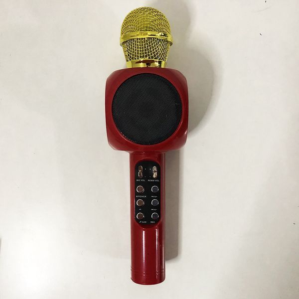 Беспроводной микрофон караоке bluetooth WSTER WS-1816. Цвет: красный ws52874 фото