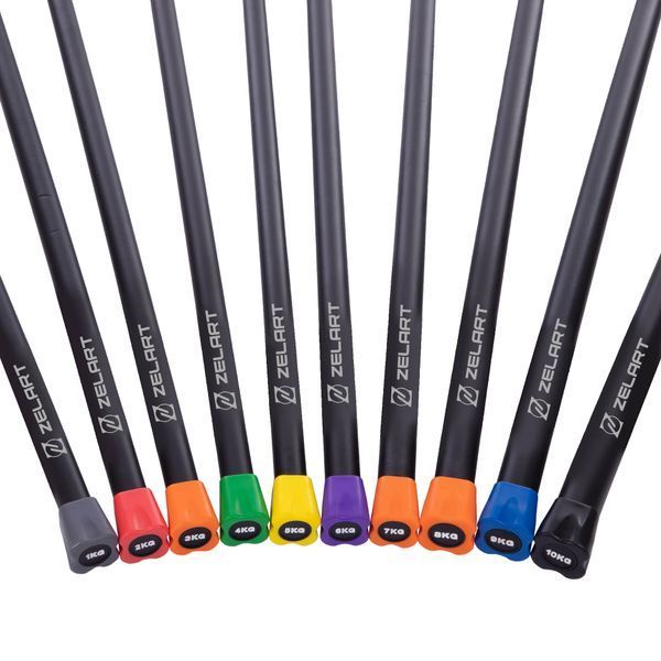 Бодибар Body Bar Zelart FI-1251-2 вес 2кг черный-красный FI-1251-2 фото