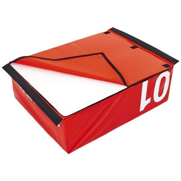 Бокс плиометрический тумба для кроссфита Плиобокс Soft plyometric box Zelart FI-5334-1 1шт 30см красный FI-5334-1 фото