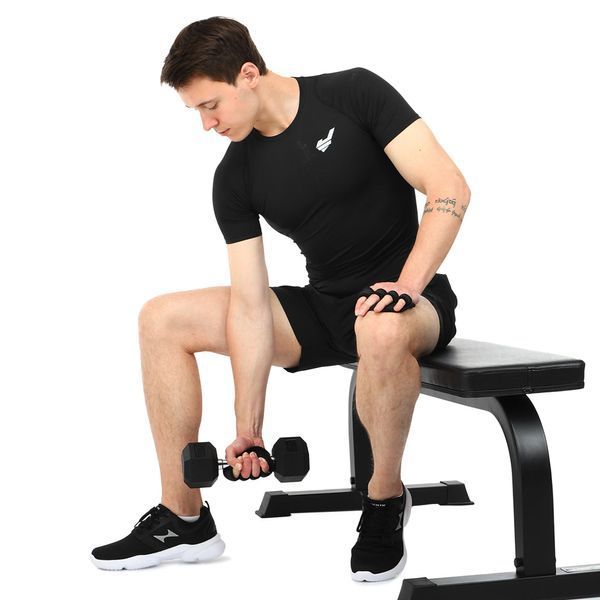 Накладки атлетичні нековзкі Грипад GRIPAD WorkOut HAND PROTECTION EZOUS D-01 чорний D-01 фото