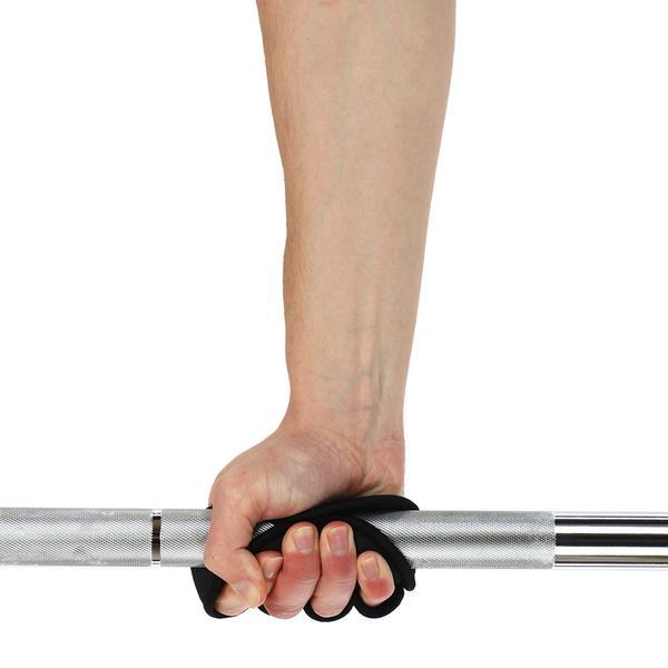 Накладки атлетичні нековзкі Грипад GRIPAD WorkOut HAND PROTECTION EZOUS D-01 чорний D-01 фото
