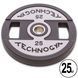 Млинці диски поліуретанові 2 Handle металева втулка TECHNOGYM TG-1837-25 51мм 25кг чорний TG-1837-25 фото 1