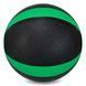 Медбол мяч медицинский Medicine Ball Zelart FI-5122-7 7кг серый-зеленый FI-5122-7 фото 2