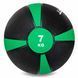 Медбол мяч медицинский Medicine Ball Zelart FI-5122-7 7кг серый-зеленый FI-5122-7 фото 1