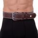 Пояс атлетический кожаный Zelart SB-165076 спинка-10см размер-XS-XXL темно-коричневый SB-165076 фото 9