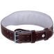 Пояс атлетический кожаный Zelart SB-165076 спинка-10см размер-XS-XXL темно-коричневый SB-165076 фото 2