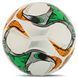 М'яч футбольний професійний SOCCERMAX FB-4069 №5 PU білий-зелений FB-4069 фото 2