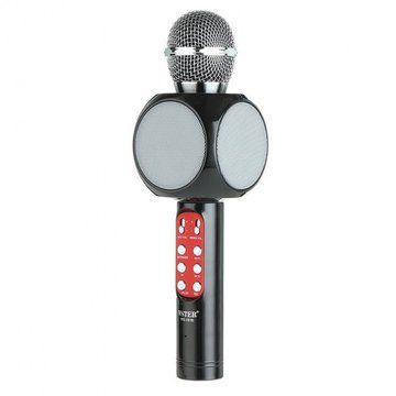 Беспроводной микрофон караоке bluetooth WSTER WS-1816. Цвет: черный ws38518 фото
