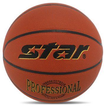 Мяч баскетбольный STAR PROFESSIONAL BB327 размер 7 оранжевый BB327 фото