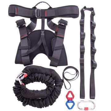 Тренажер для Банджи Фитнес BUNGEE SP-Sport FI-6900 черный FI-6900 фото