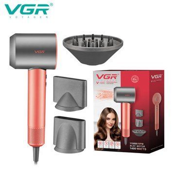 Фен професійний VGR V-440. Колір: оранжевий ws92812-1 фото