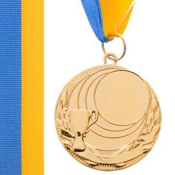 Заготовка медали спортивной с лентой SP-Sport PLUCK C-4844 o5см золото, серебро, бронза C-4844 фото