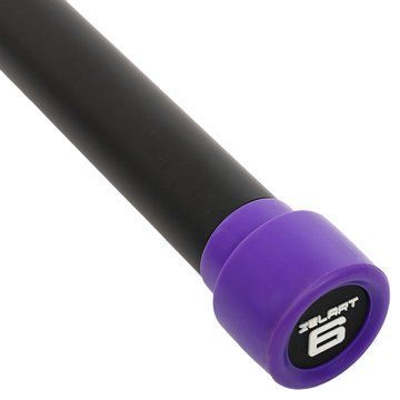 Бодибар Body Bar Zelart FI-4776-6 вес 6кг черный-фиолетовый FI-4776-6 фото