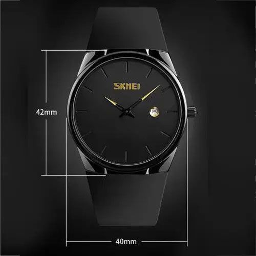 Часы наручные мужские SKMEI 1509BK, оригинальные мужские часы, мужские часы стильные часы на руку ws25936 фото