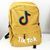 Рюкзак молодежный Тик ток TikTok. Цвет: желтый ws29256 фото