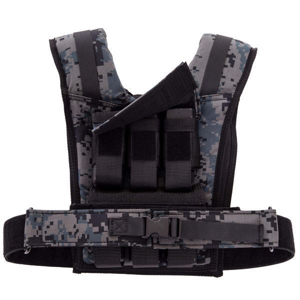 Жилет обважнювач з регульованою вагою Zelart WEIGTH VEST TA-7817-12 вага-1-12кг камуфляж TA-7817-12 фото