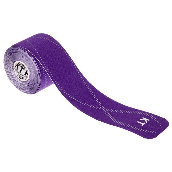 Кінезіо тейп нарізаний для обличчя та тіла Kinesio tape KTTP ORIGINAL SP-Sport BC-4784 20 штук фіолетовий BC-4784 фото