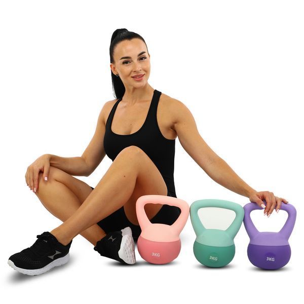 Гиря м'яка SP-Sport SOFT KETTLEBELL FI-0122-3 вага 3кг кольори в асортименті FI-0122-3 фото