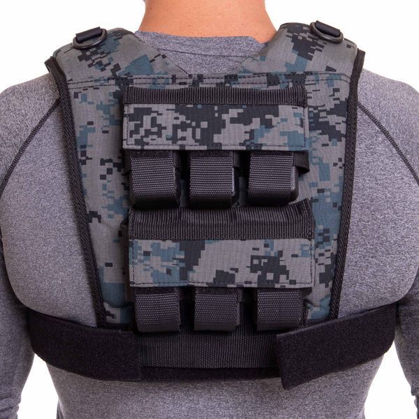 Жилет обважнювач з регульованою вагою Zelart WEIGTH VEST TA-7817-12 вага-1-12кг камуфляж TA-7817-12 фото