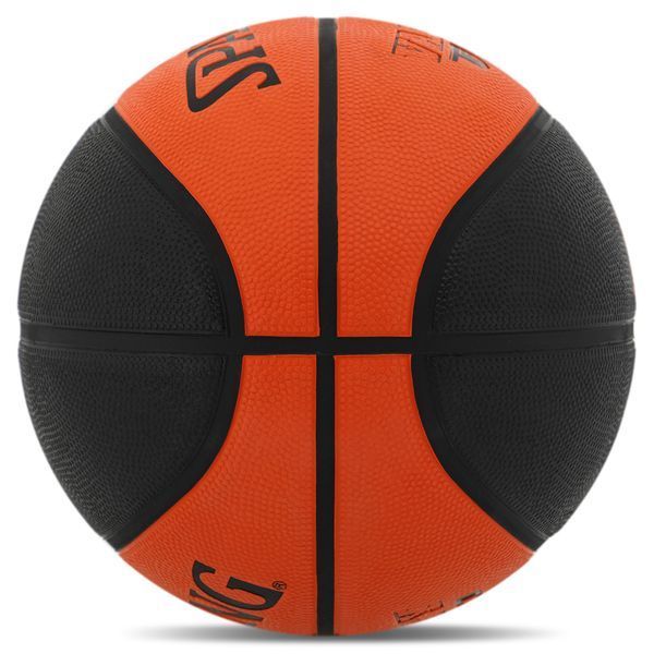 Мяч баскетбольный резиновый SPALDING 84621Z VARSITY FIBA TF 150 размер 6 оранжевый-черный 84621Z фото