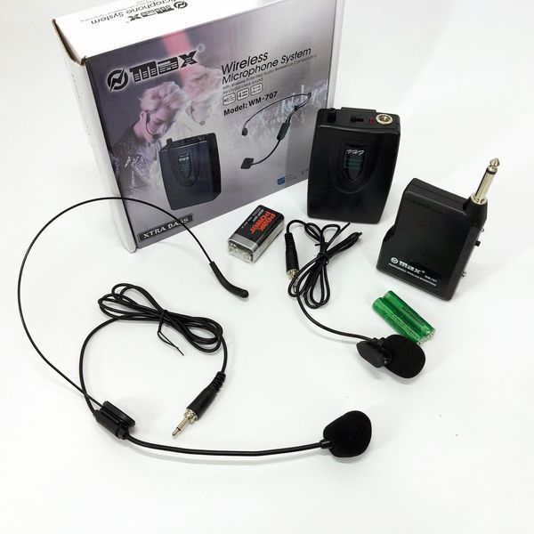 Микрофон DM SH 100C/wm-707 беспроводная гарнитура ws68768 фото