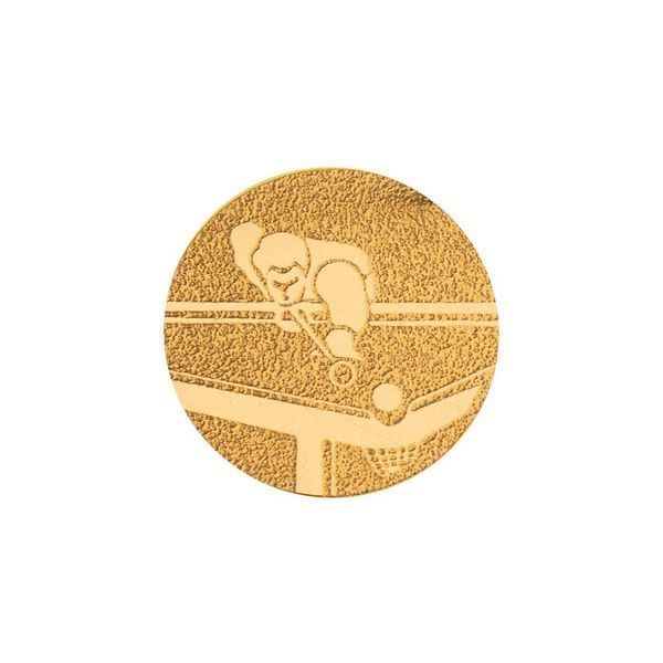 Жетон-наклейка на медаль или кубок o25мм SP-Sport Бильярд 25-0021 25-0021 фото