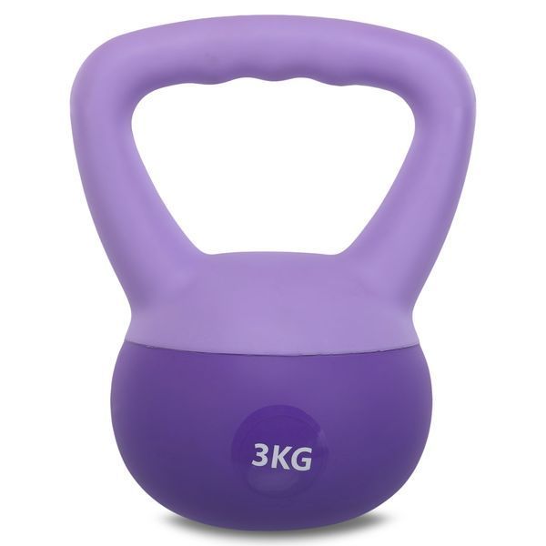 Гиря м'яка SP-Sport SOFT KETTLEBELL FI-0122-3 вага 3кг кольори в асортименті FI-0122-3 фото